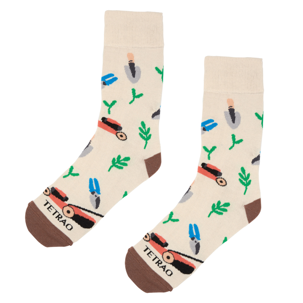 Veselé ponožky TETRAO zahrada 1