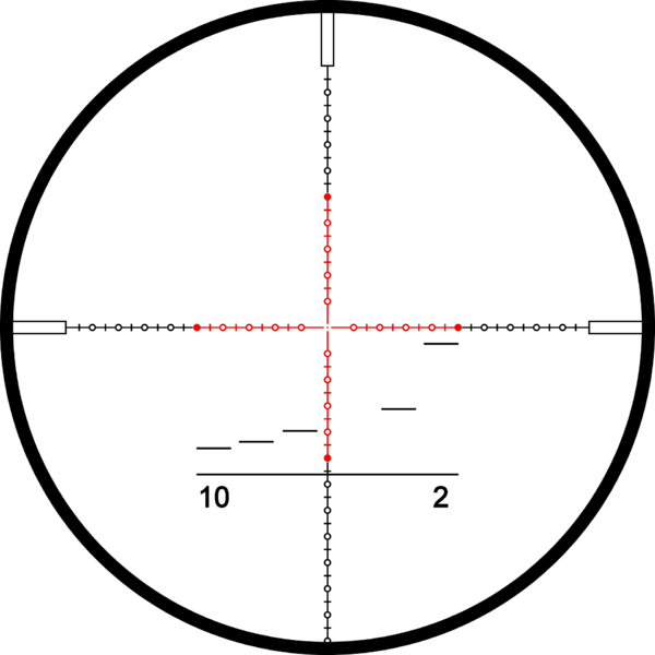 Puškohled Kahles K525i 5-25x56i Mil4+ - věžička vpravo 10