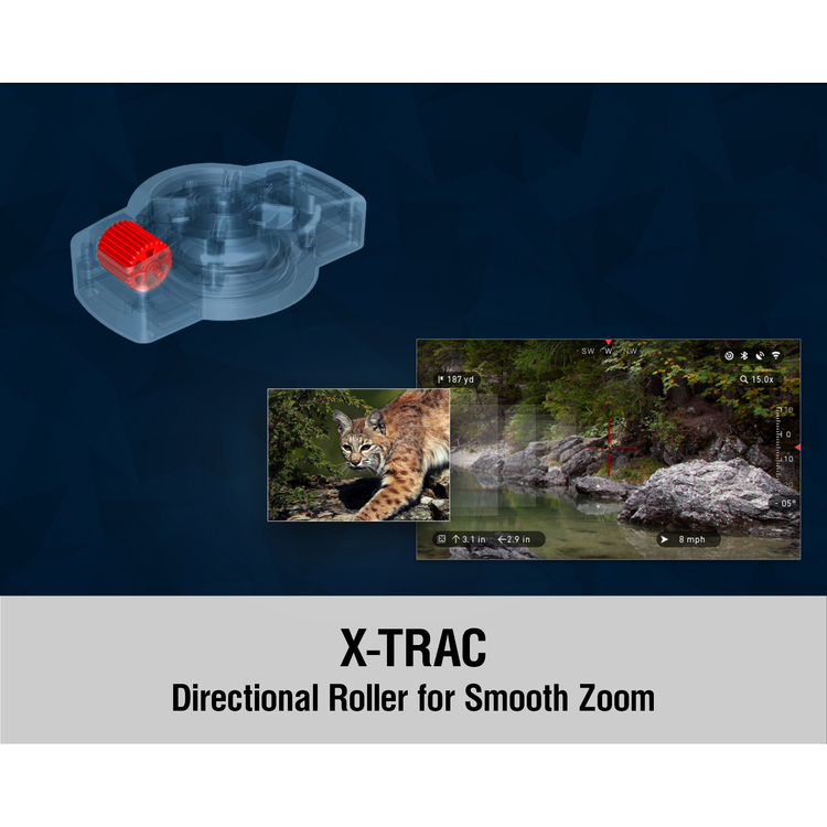 Dálkové ovládání pro noční vidění a termovizní puškohledy ATN X-Trac 2
