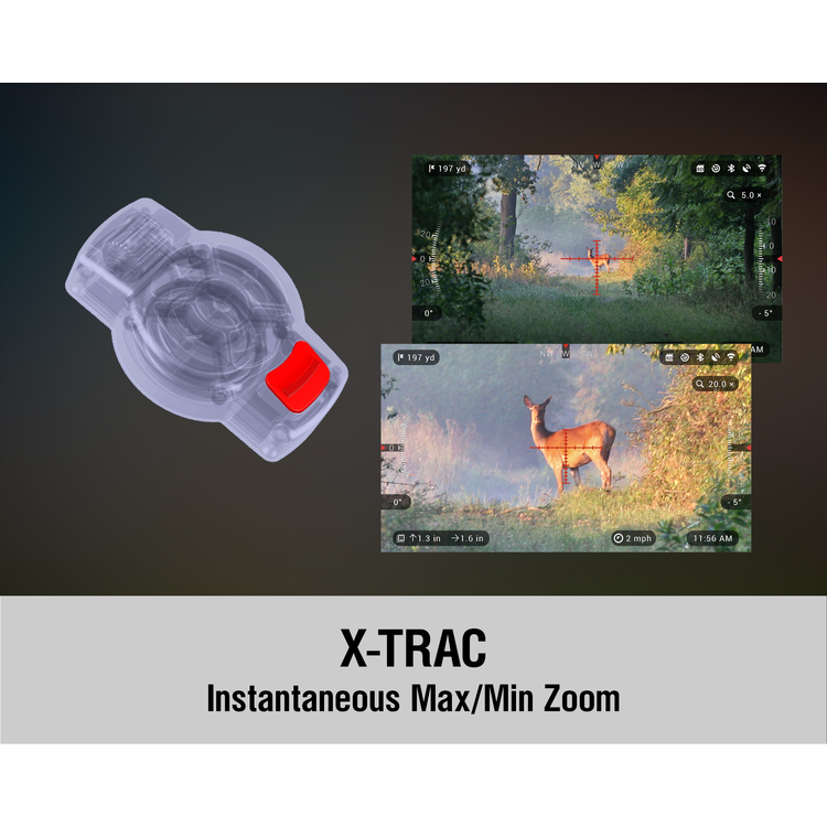 Dálkové ovládání pro noční vidění a termovizní puškohledy ATN X-Trac 5