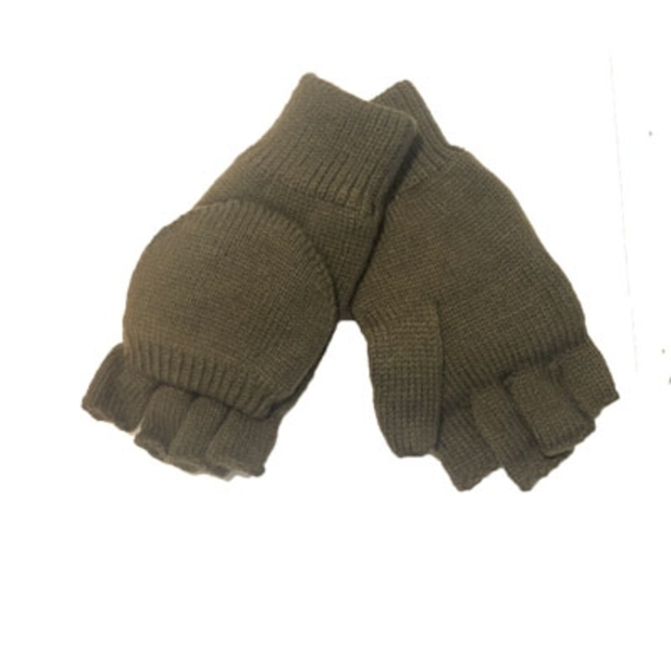 Zimní rukavice Miltec s klopou olivové