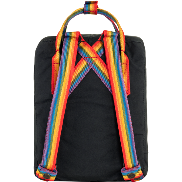 Batoh Fjällräven Kånken Rainbow Mini - Black-Rainbow 1