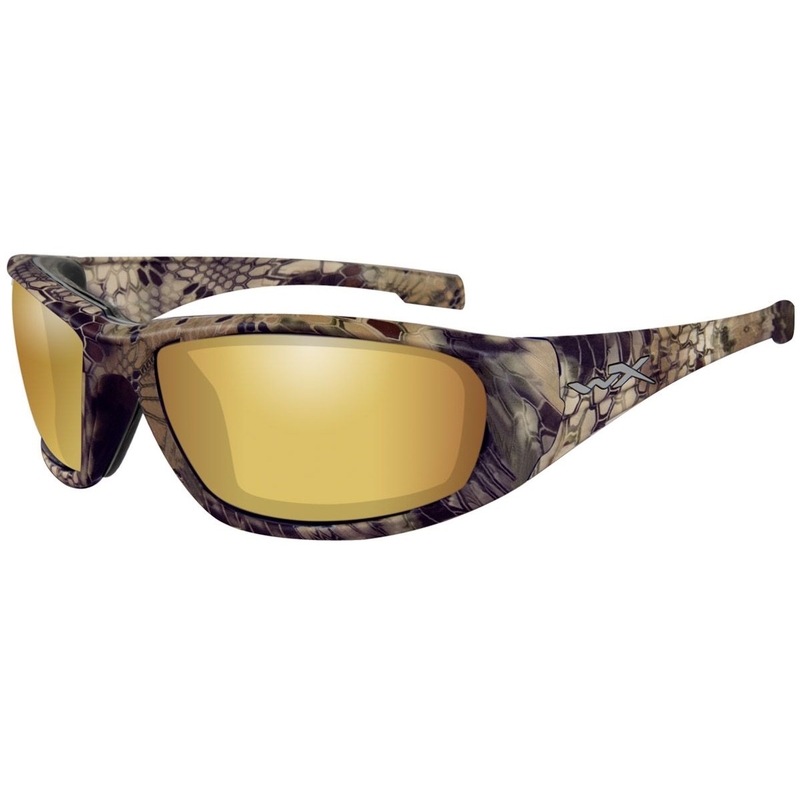 Brýle Wiley X BOSS Polarized Gold Mirros Amber