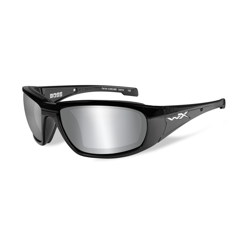 Brýle Wiley X Boss Silver Flash – šedá skla