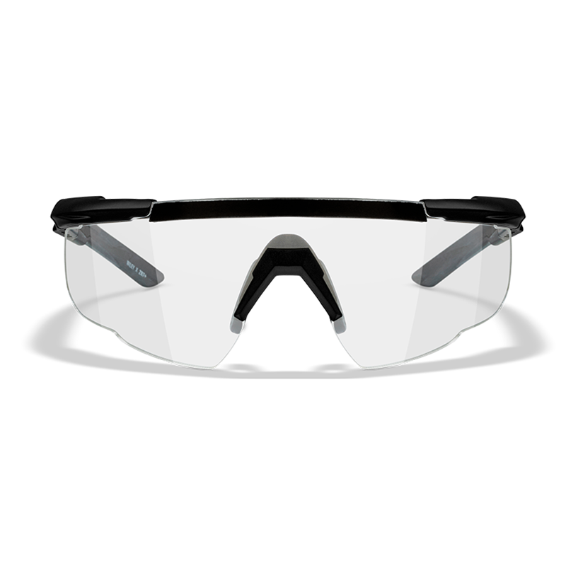 Sportovní brýle Wiley X 303 Saber Advanced, čirá skla, černý matný rám + pouzdro 1