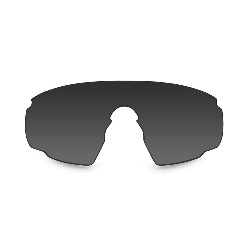 Střelecké brýle Wiley X šedé + čirá skla v matném černém rámu 1