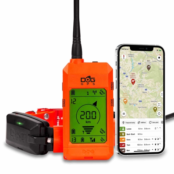 Satelitní GPS lokátor Dogtrace DOG GPS X30 - bez výcvikového modulu
