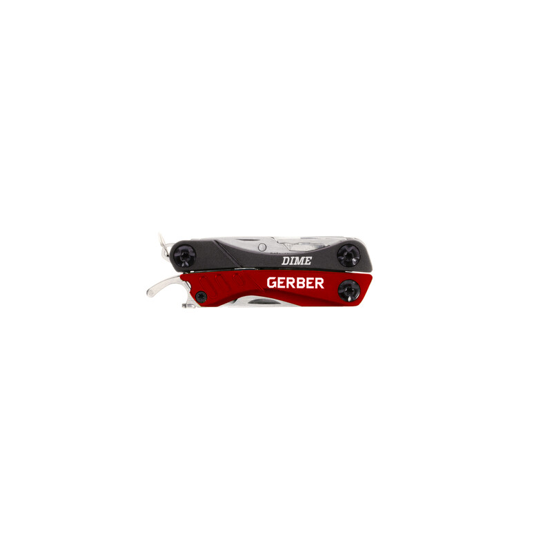 Multifunkční kleště Gerber Dime Mini Multi-Tool Red Clam 1