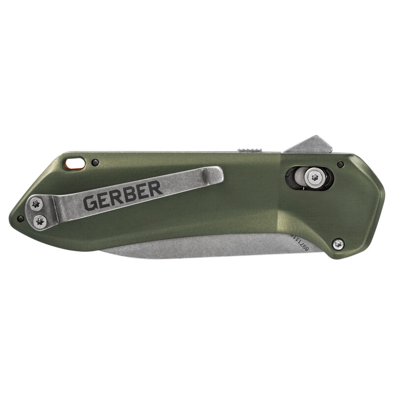Taktický nůž Gerber Highbrow Compact - Flat Sage, Plain Edge Green 1