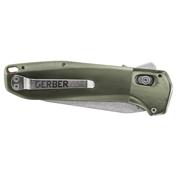 Taktický nůž Gerber Highbrow Compact - Flat Sage, Plain Edge Green 2