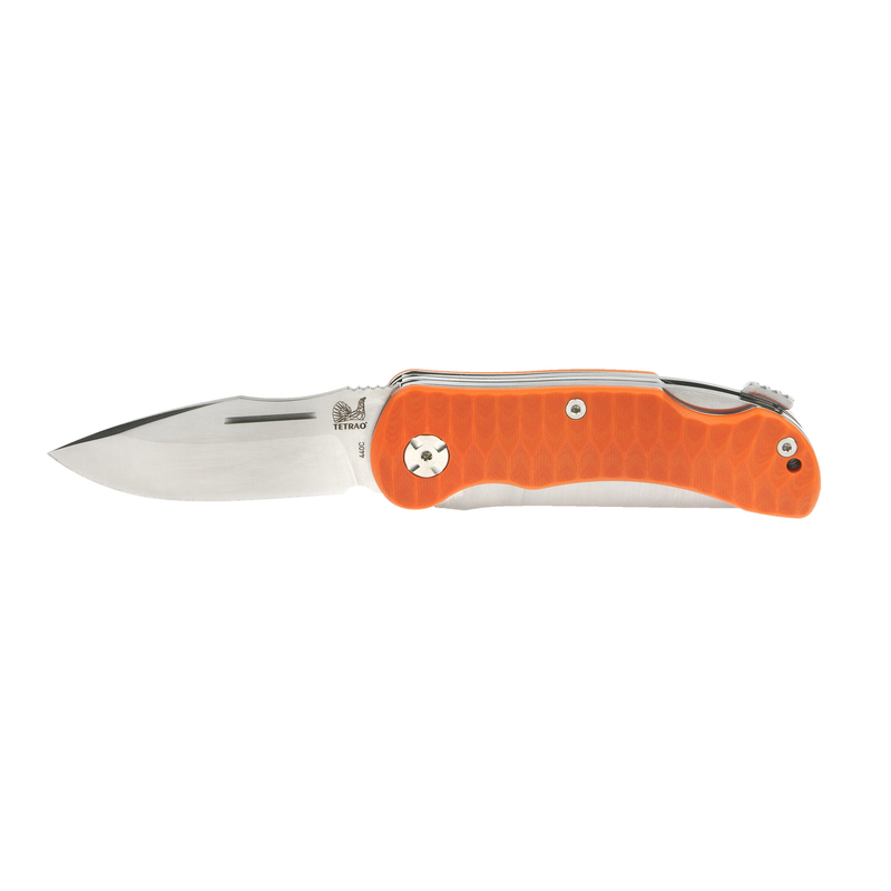 Lovecký nůž TETRAO Boletus - oranžový 8