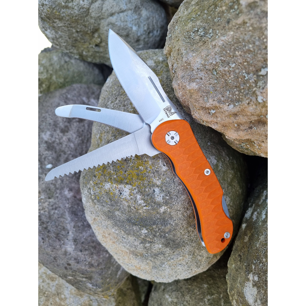 Lovecký nůž TETRAO Boletus - oranžový 2