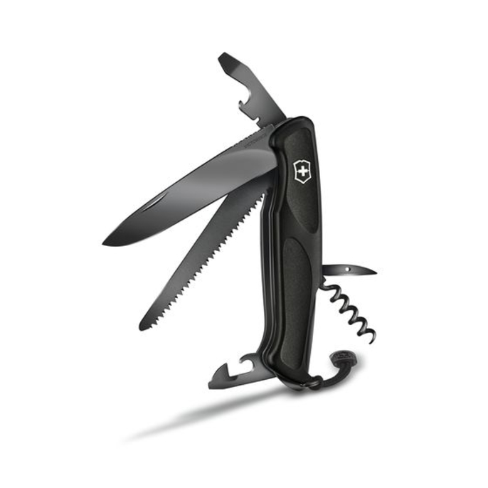 Kapesní nůž Victorinox Rangergrip 55 Onyx Black - 12 funkcí 1