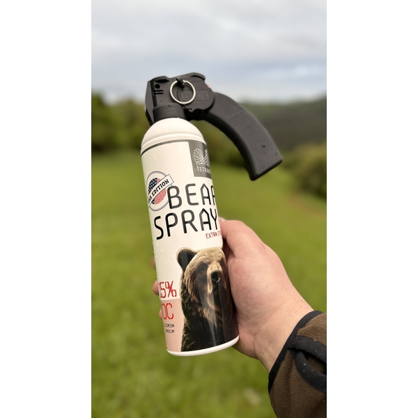 Obranný sprej proti medvědům TETRAO Bear Spray USA edition 400 ml 5