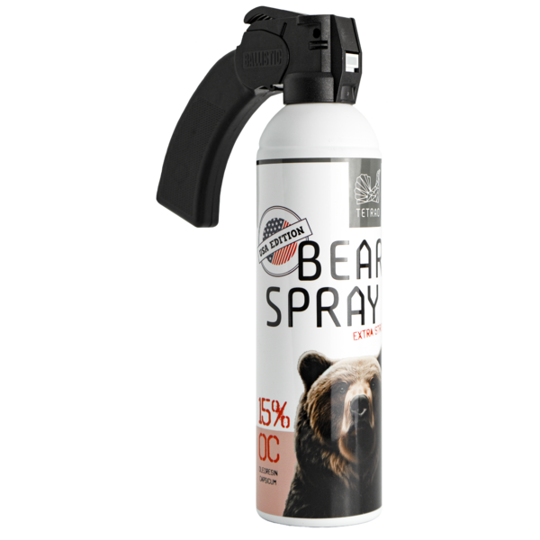Obranný sprej proti medvědům TETRAO Bear Spray USA edition 400 ml