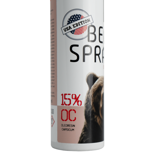 Obranný sprej proti medvědům TETRAO Bear Spray USA edition 400 ml 1