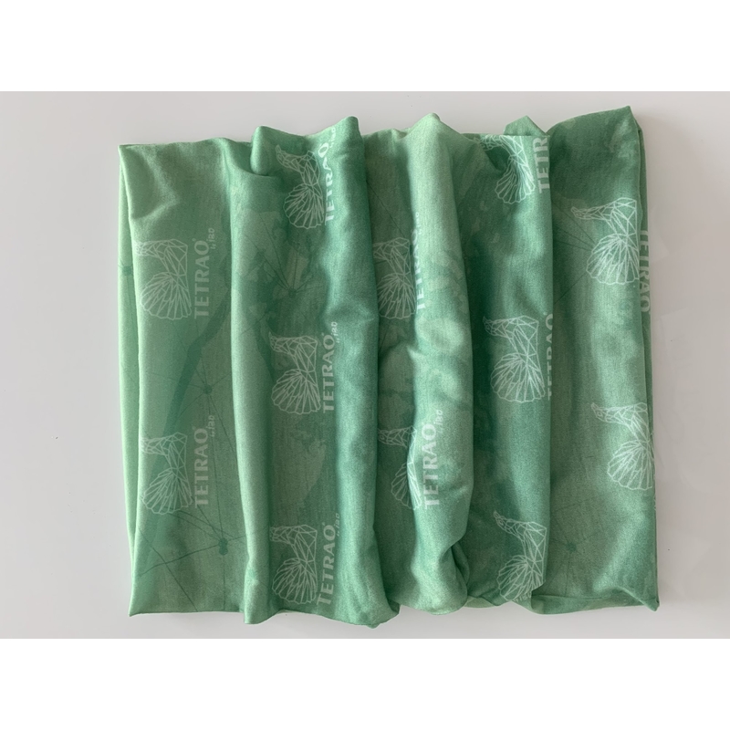 Multifunkční šátek na obličej Bufka TETRAO zelená 1 ks  5