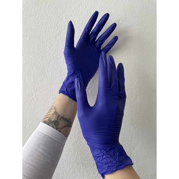 Nitrilové jednorázové rukavice (100 ks) 1