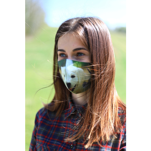 TETRAO bavlněná ochranná maska na obličej - dětské 1 ks