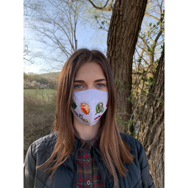 TETRAO bavlněná ochranná maska na obličej - IBO 1 ks 1