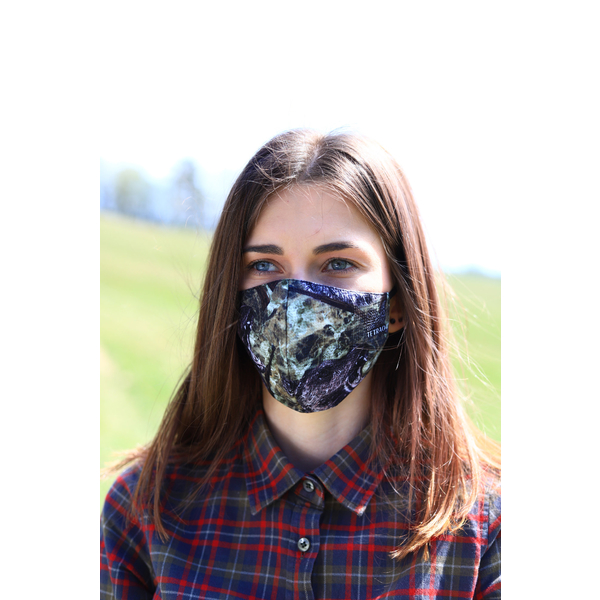 TETRAO bavlněná ochranná maska na obličej - medvěd 1 ks  1