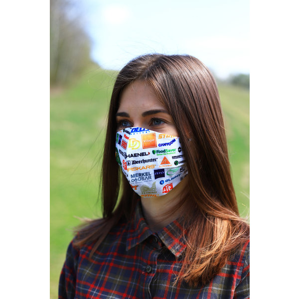 TETRAO bavlněná ochranná maska na obličej - reklamní značky IBO 1 ks