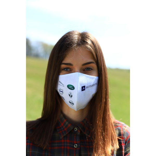 TETRAO bavlněná ochranná maska na obličej s vlastním grafickým designem 1 ks