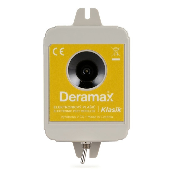 Deramax ultrazvukový odpuzovač kun a hlodavců klasik