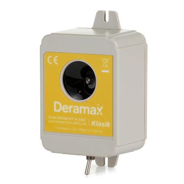 Deramax ultrazvukový odpuzovač kun a hlodavců klasik 1