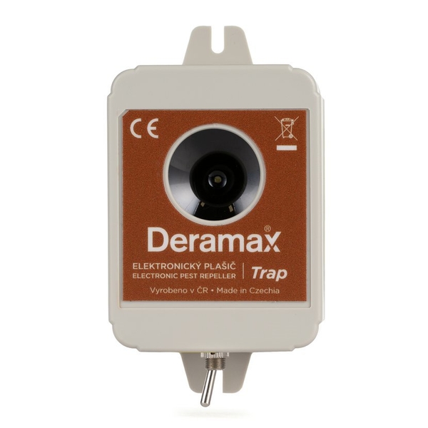 Deramax Trap ultrazvukový odpuzovač lesní zvěře