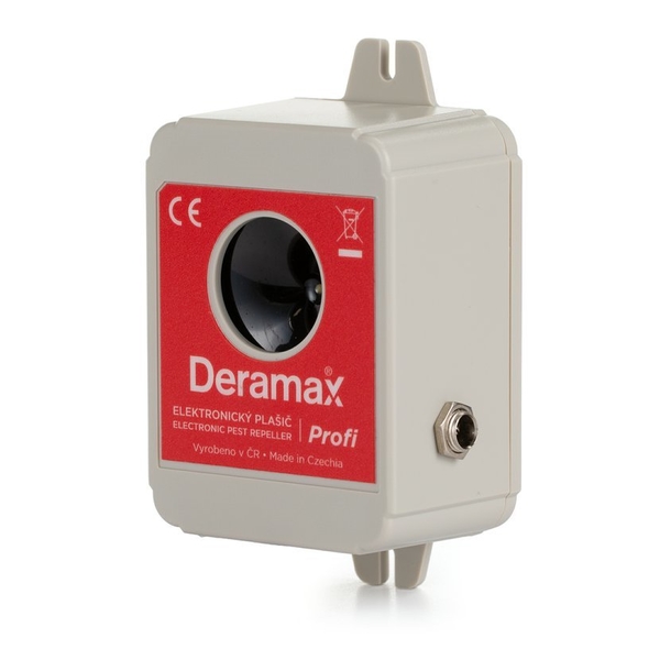 Deramax ultrazvukový odpuzovač kun a hlodavců profi 1