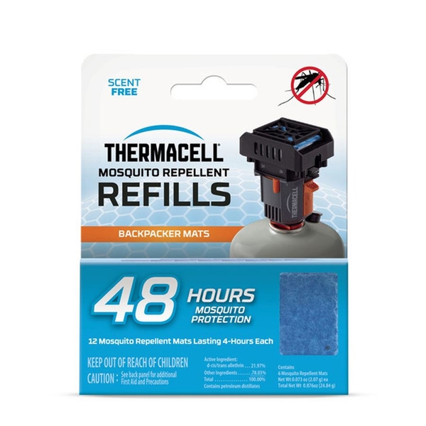 Náhradní náplně pro plynový odpuzovač komárů Thermacell - 48 hodin