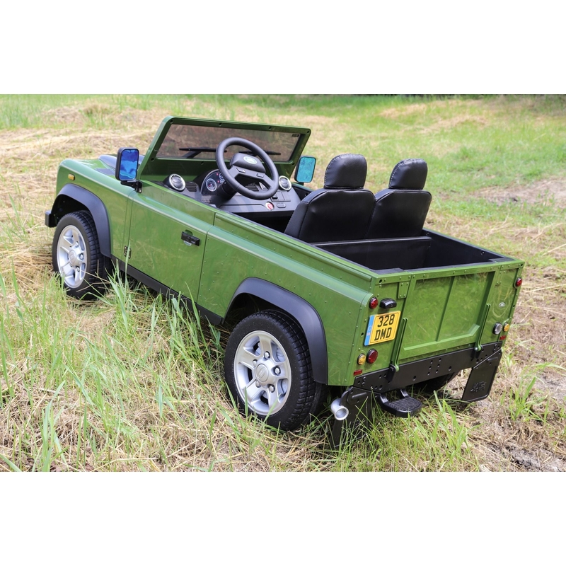 Dětské elektrické autíčko Land Rover Defender 90 s dálkovým ovládáním 22