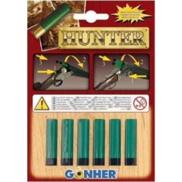 Hračkářské náhradní náboje do lovecké pušky Gonher Hunter