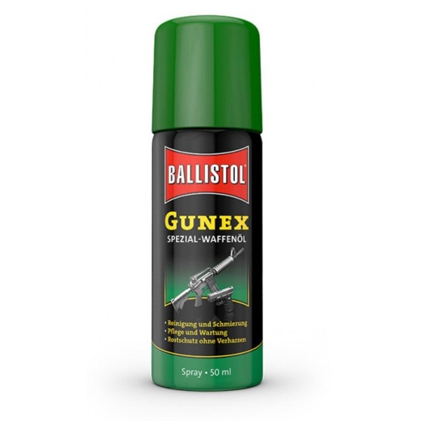 Olej na zbraně ve spreji Ballistol Gunex 50 ml
