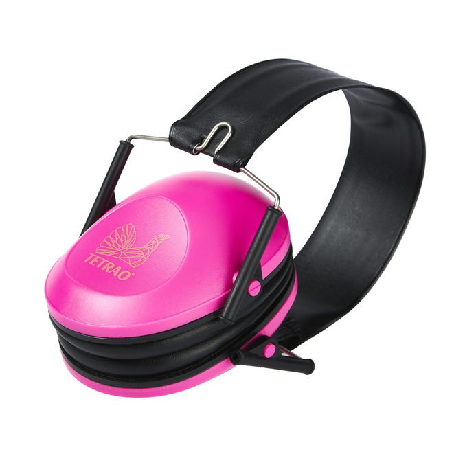 Střelecká ochranná sluchátka TETRAO - pink edition