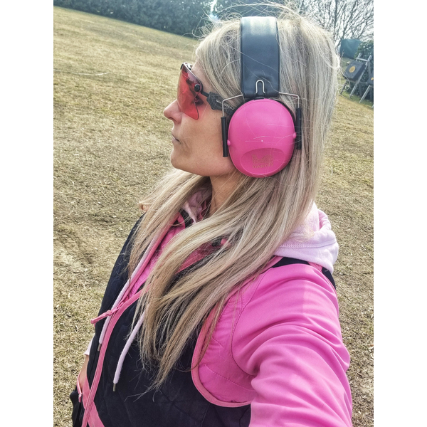 Střelecká ochranná sluchátka TETRAO - pink edition 6