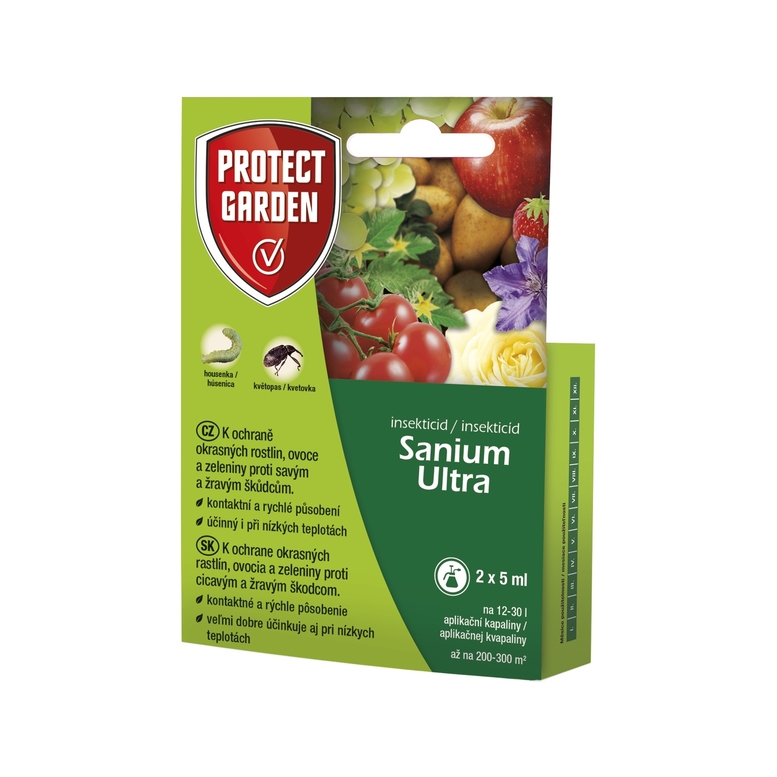 Insekticid SANIUM ULTRA 2× 5 ml - proti savým a žravým škůdcům