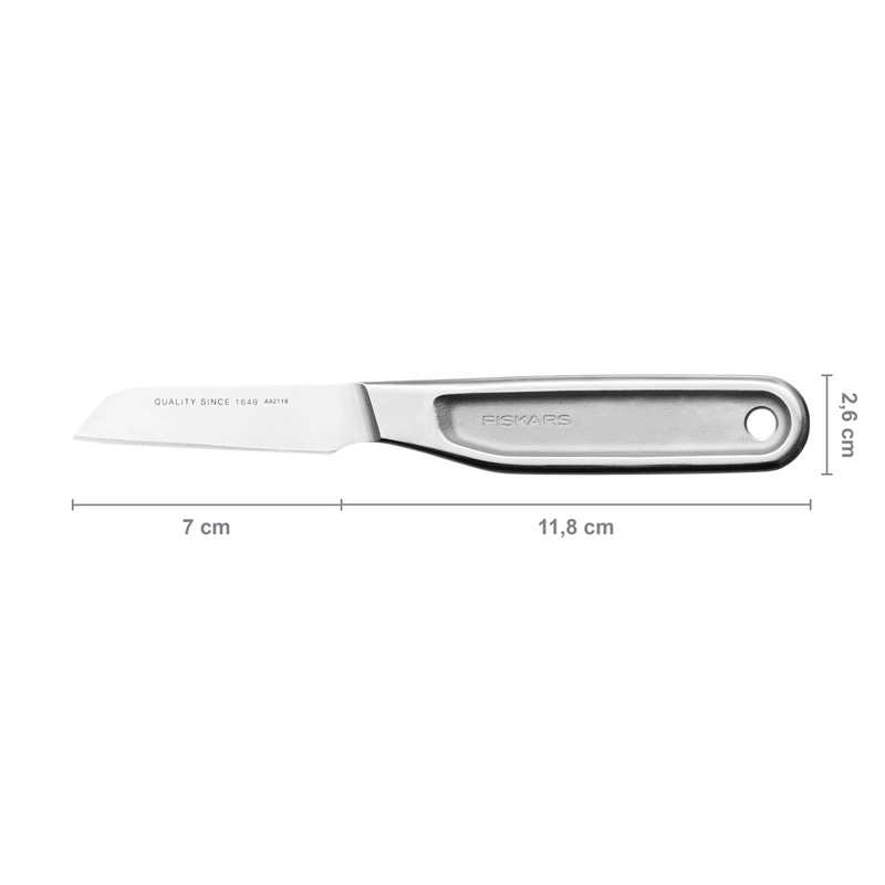 Loupací nůž FISKARS All Steel, 7 cm 1