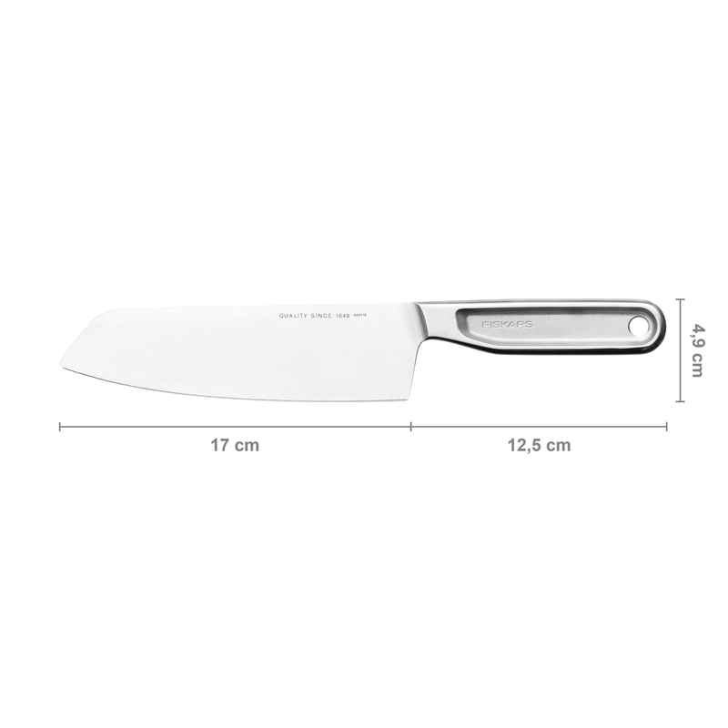 Nůž Santoku FISKARS All Steel, 17 cm 1
