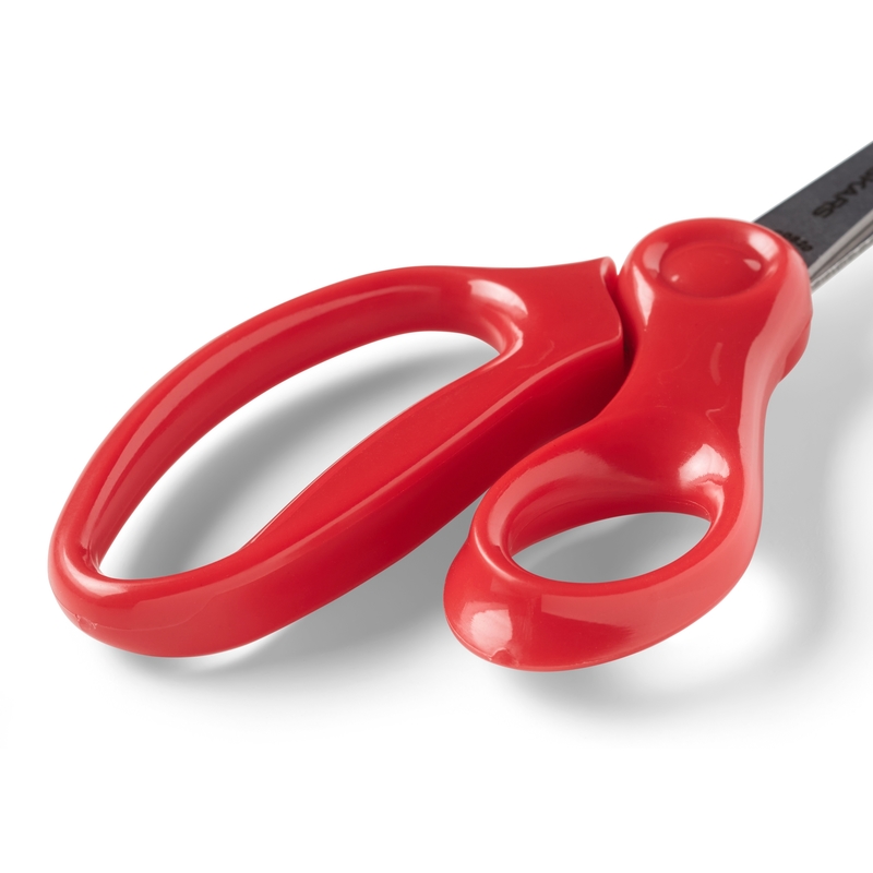 Dětské nůžky se zaoblenou špičkou FISKARS, 13 cm, červené 3