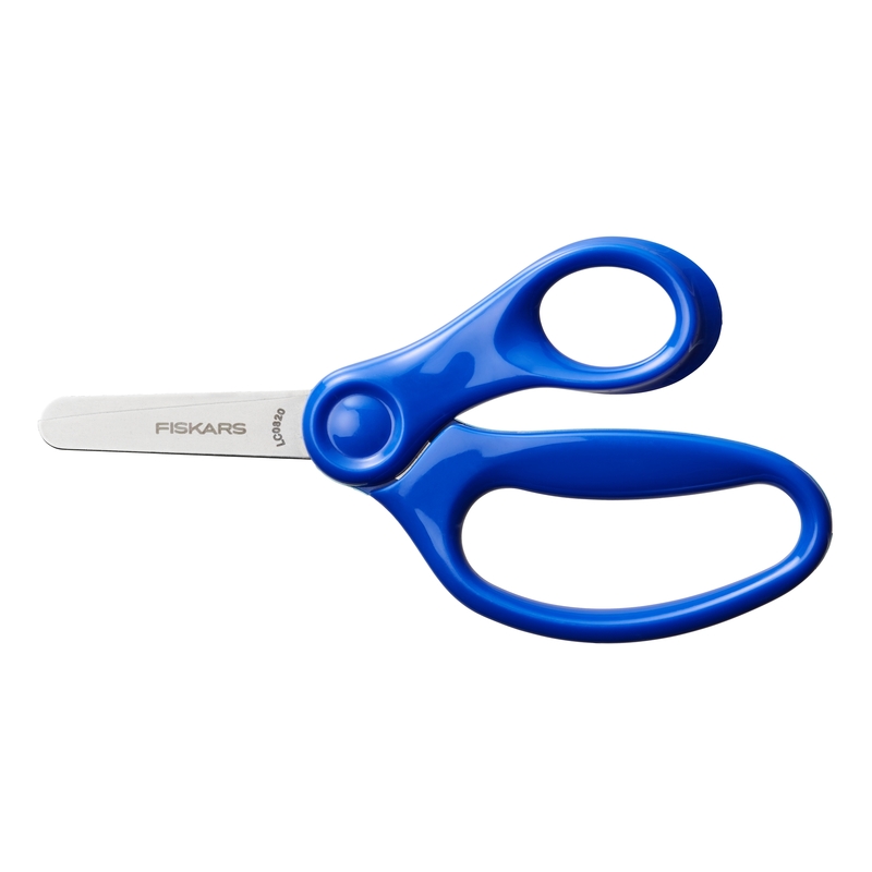 Dětské nůžky se zaoblenou špičkou FISKARS, 13 cm, modré 1