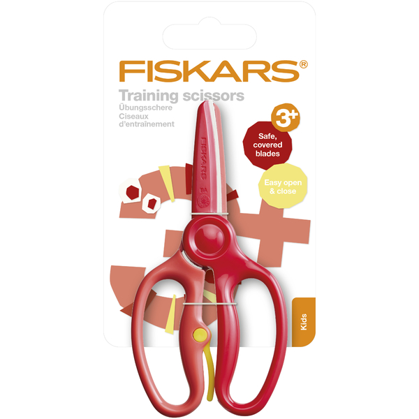 Tréninkové dětské nůžky FISKARS, červené 10