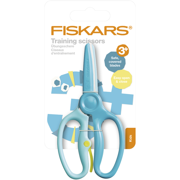 Tréninkové dětské nůžky FISKARS, tyrkysové 8