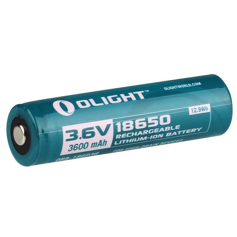 Baterie Olight 18650 - dobíjecí 3600 mAh 3,6V