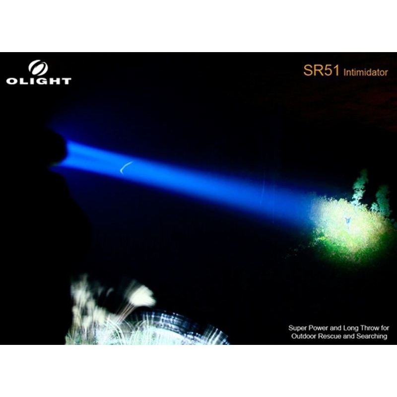 Svítilna OLIGHT SR51 Intimidator 900 lm - předváděcí 4