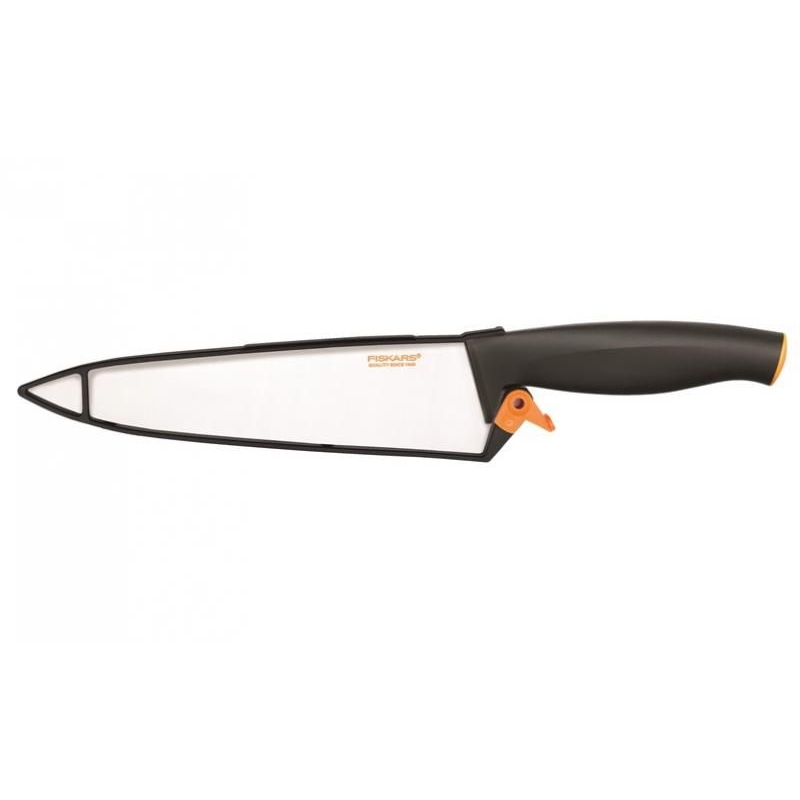 Nůž kuchařský s ochranou ostří 20 cm FISKARS