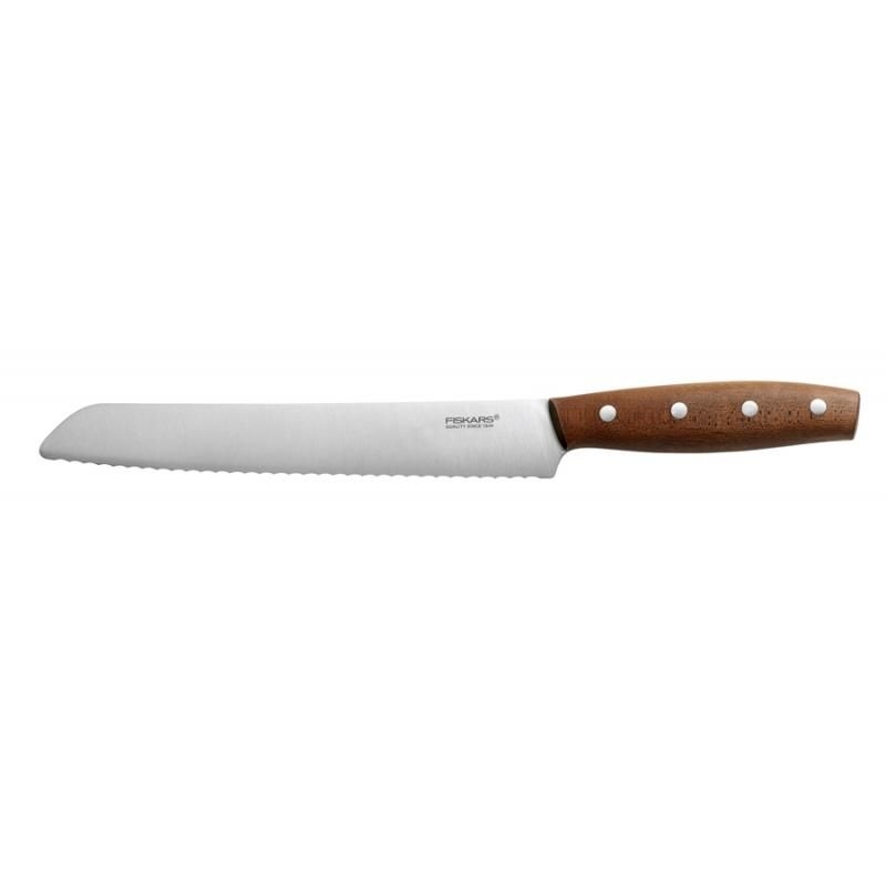 Nůž na chléb a pečivo 21cm FISKARS NORR