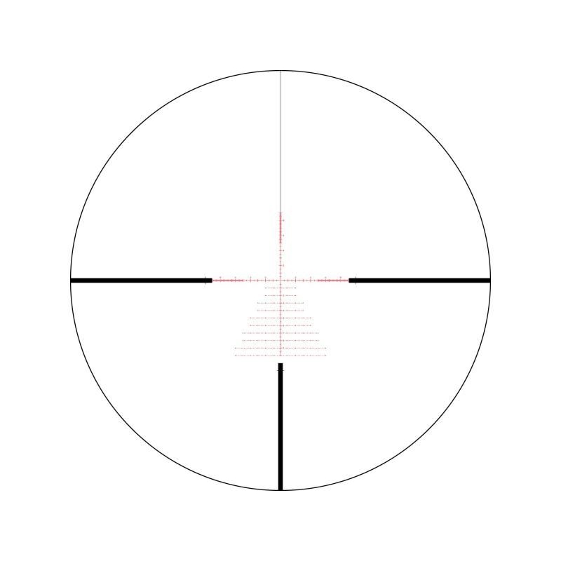 Puškohled VORTEX Viper PST 6-24x50 s křížem EBR-2C MRAD 4