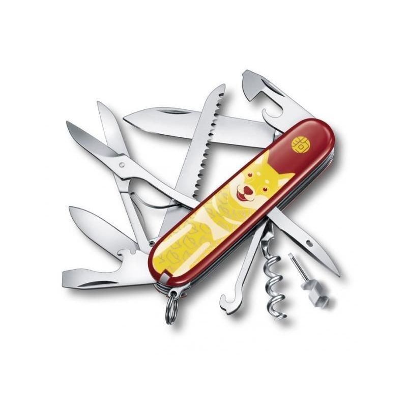Kapesní nůž Victorinox Huntsman Rok Psa - 16 funkcí